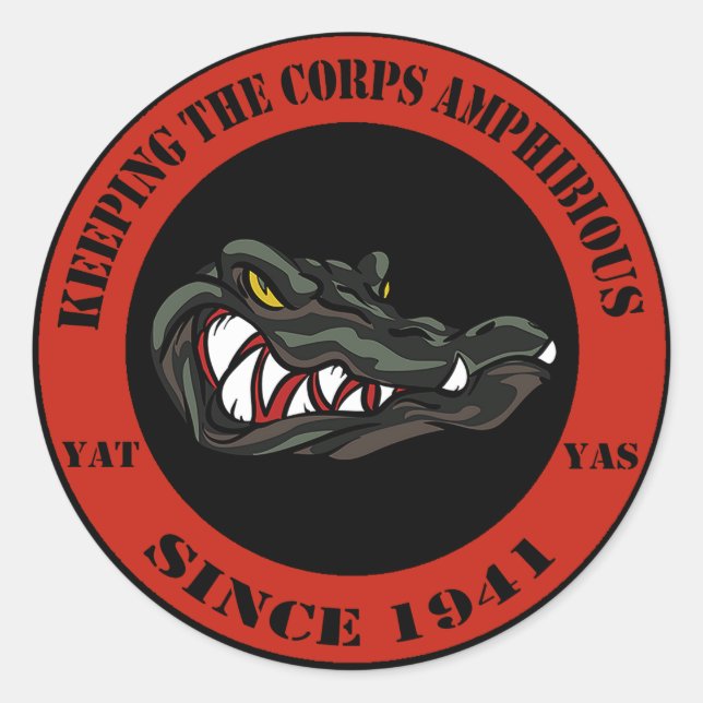 Adesivo Redondo Vermelho 1941 (Frente)