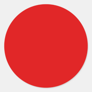 Adesivo Redondo Vermelho Socialista, bandeira da Colômbia