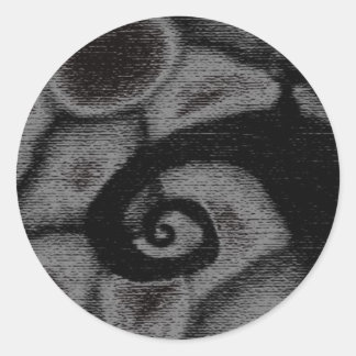 Adesivo Redondo versão da cinza adesiva inspirada no pesadelo