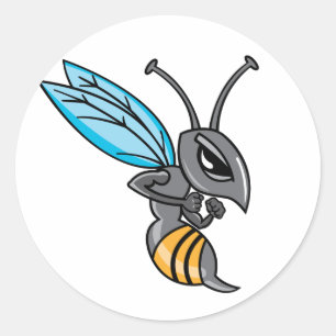 Adesivo Redondo Vespa Sting