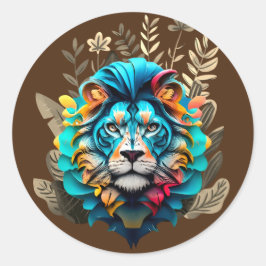ADESIVO REDONDO VESTIDO