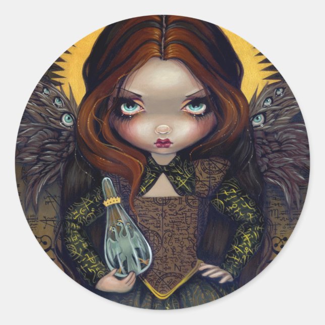 Adesivo Redondo Vestido de Alquimia (Frente)