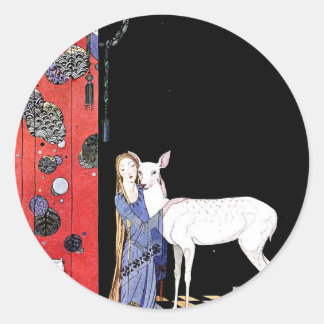 Adesivo Redondo vestido médio