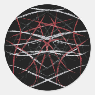 Adesivo Redondo Vestidos