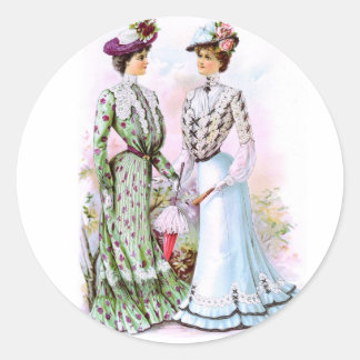 Adesivo Redondo Vestidos de 1901