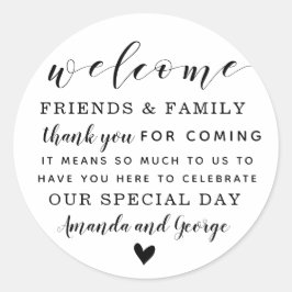 Adesivo Redondo Vestidos de casamento obrigado personalizado