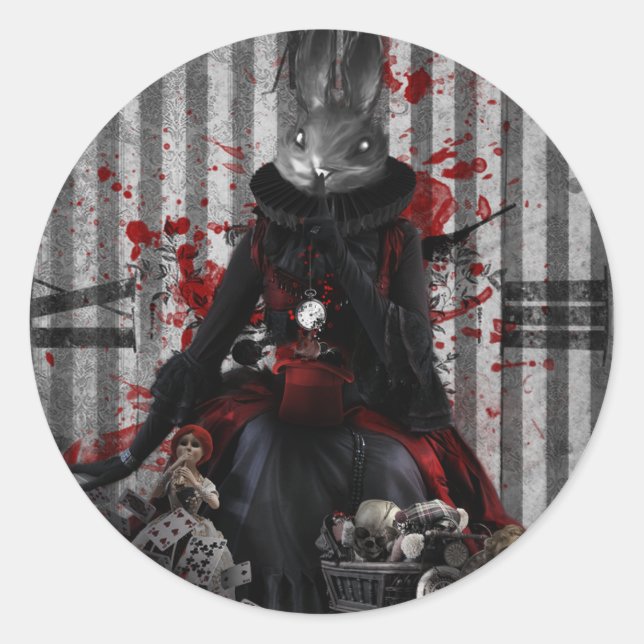 ADESIVO REDONDO VESTIDOS DE TECIDOS (Frente)