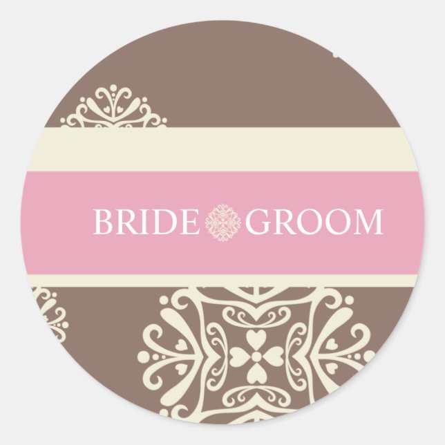 Adesivo Redondo VESTUÁRIO/SELO: charme 3 (Frente)