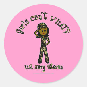 Adesivo Redondo Veterana Marinho Escura