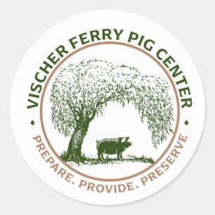 Adesivo Redondo VFPC Stickers