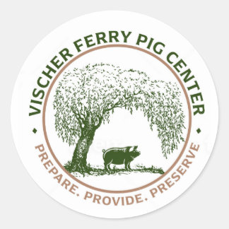 Adesivo Redondo VFPC Stickers