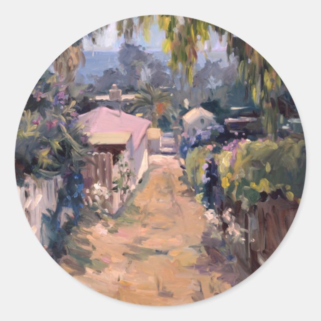 Adesivo Redondo Via Costeira (Frente)