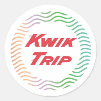 Adesivo Redondo Viagem de Kwik