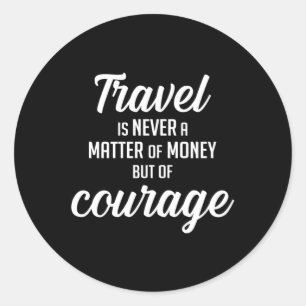 Adesivo Redondo Viagem Viajando Cotações de Aventura Oferta Idei