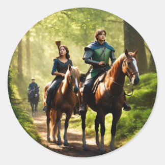 Adesivo Redondo Vibrant Floral Sticker Pack