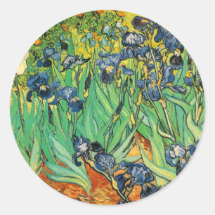 Adesivo Redondo Vicent van Gogh, Íris