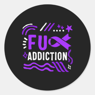 Adesivo Redondo Vício de Sensibilização para a Sobredosagem Medica