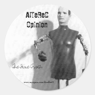 Adesivo Redondo vicodin, The Fine Truth, AlTeReD OpInIon, www.m..