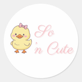 Adesivo Redondo Victorian Baby Girl Print with 1980s 19th Century 