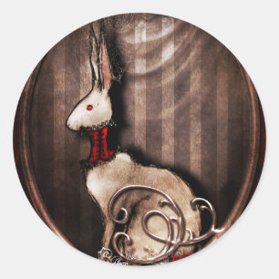 Adesivo Redondo Victorian Bunneh