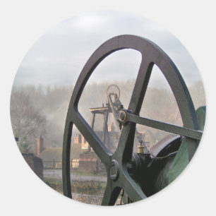 ADESIVO REDONDO VICTORIAN ENGLAND