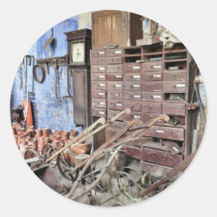 ADESIVO REDONDO VICTORIAN ENGLAND