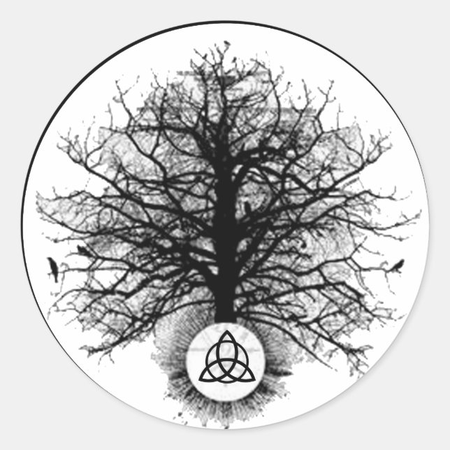 Adesivo Redondo vida (Frente)