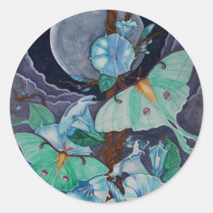 Adesivo Redondo Vida de la Luna