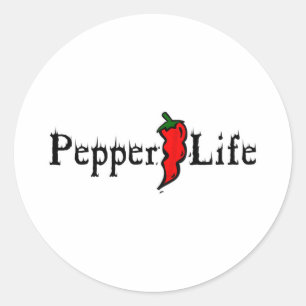 Adesivo Redondo Vida do Pepper
