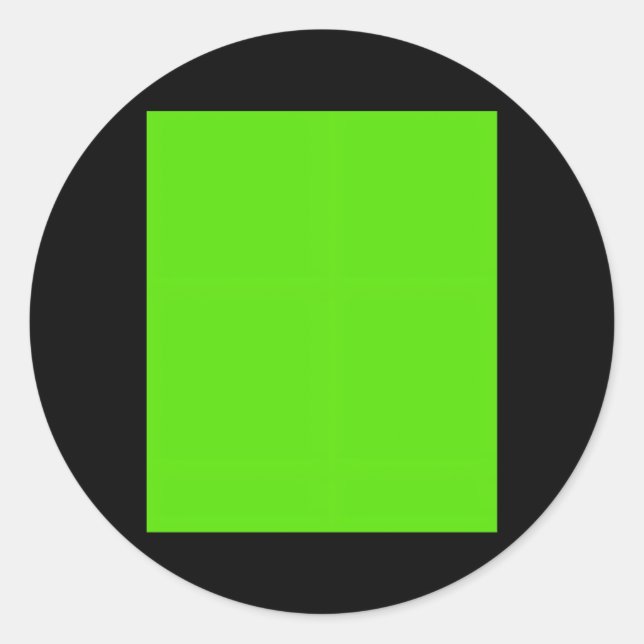 Adesivo Redondo Vídeo Str. Chave Fotográfica de Projeção de Ecrã V (Frente)