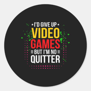 Adesivo Redondo Videos games - Video Gamer Memory - Engraçado Vide