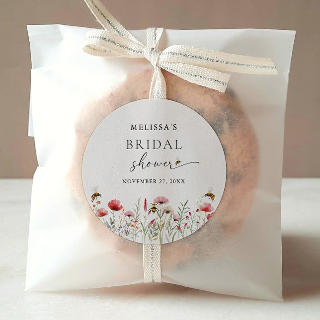 Adesivo Redondo Vidraça Selvagem: Chá de panela (Criador carregado)