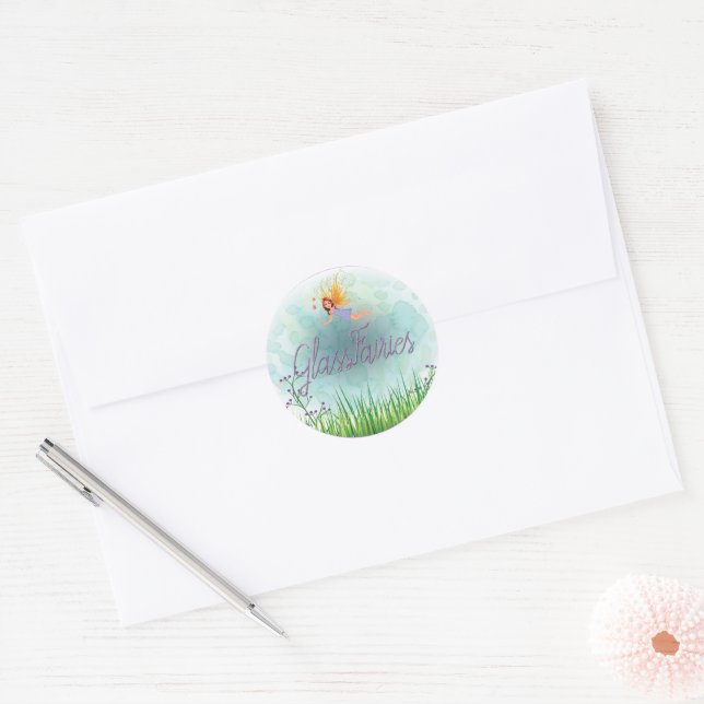 Adesivo Redondo Vidraças (Envelope)