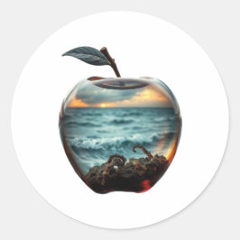 Adesivo Redondo Vidro