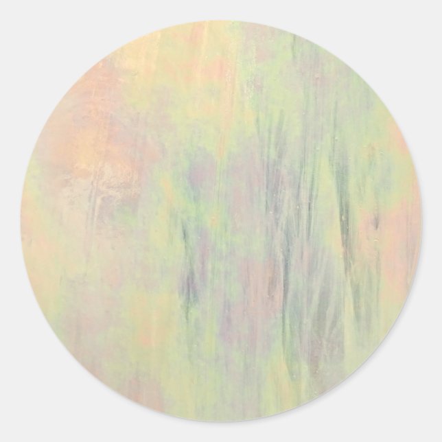 Adesivo Redondo Vidro Colorido (Frente)