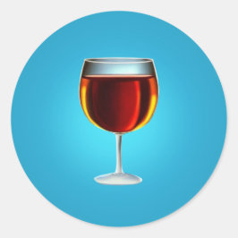 Adesivo Redondo Vidro do Porto