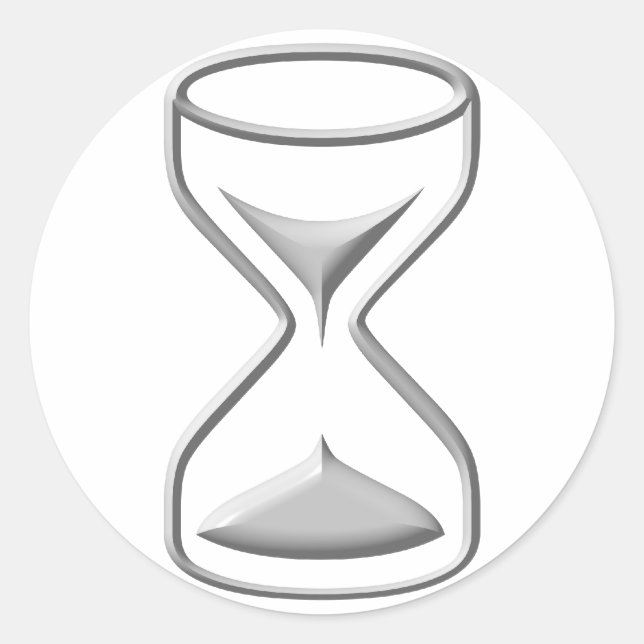 Adesivo Redondo Vidro/Timer da Hora (Frente)