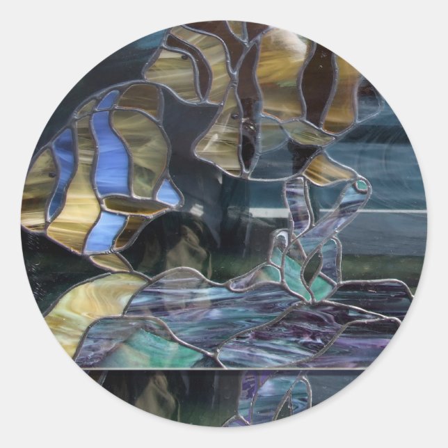 Adesivo Redondo Vidro-Vedante (Frente)