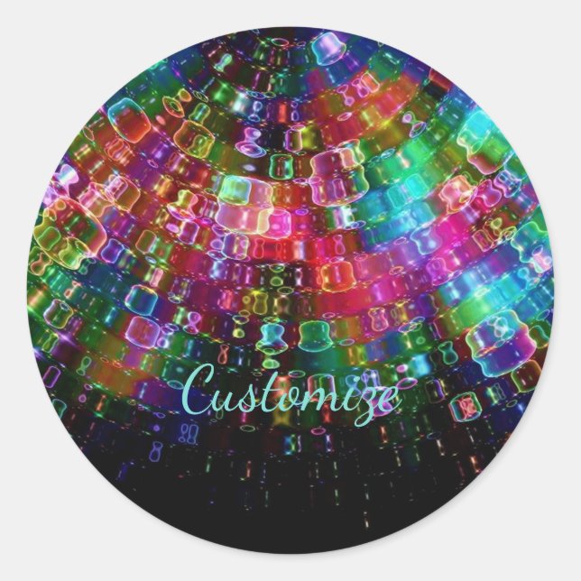 Adesivo Redondo Vidros Espirituosos Vidros Espirituosos 2 (Frente)