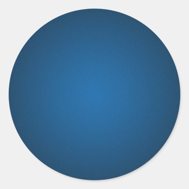 Adesivo Redondo Vignette Grainy Blue-Black (Frente)