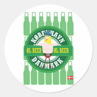 Adesivo Redondo Viking