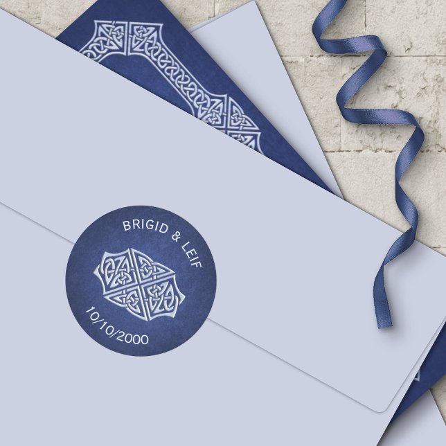 Adesivo Redondo Viking Celtic Gamer Wedding (Criador carregado)