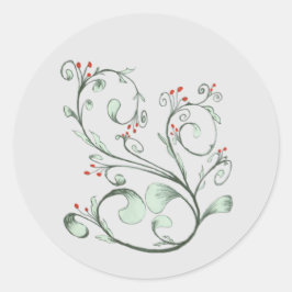 Adesivo Redondo Vinculando Por Um Sorriso