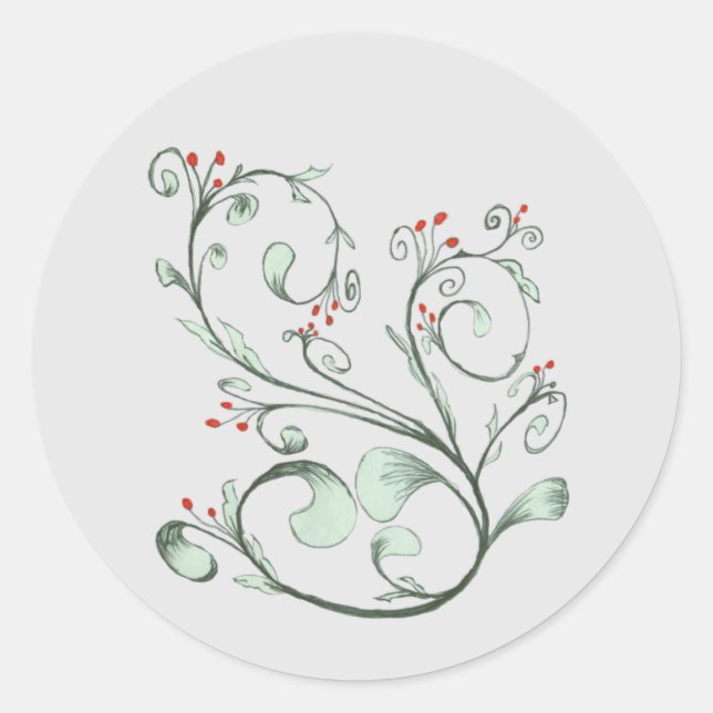 Adesivo Redondo Vinculando Por Um Sorriso (Frente)