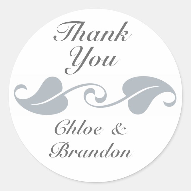 Adesivo Redondo Vinhas Itriciadas Obrigado Vinheira (Frente)