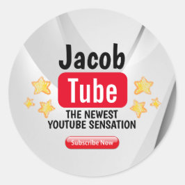 Adesivo Redondo Vinheiros do Partido Birthday