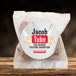 Adesivo Redondo Vinheiros do Partido Birthday