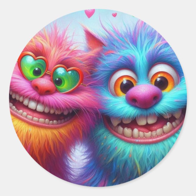 Adesivo Redondo Vinheta (Frente)