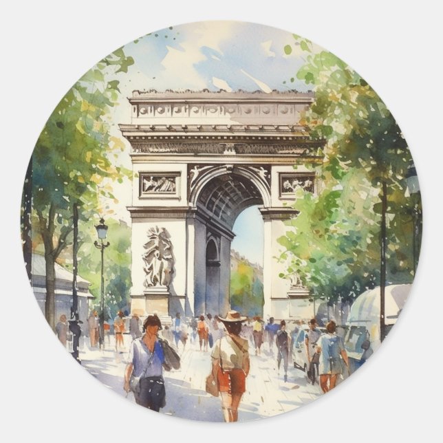 Adesivo Redondo Vinheta (Frente)