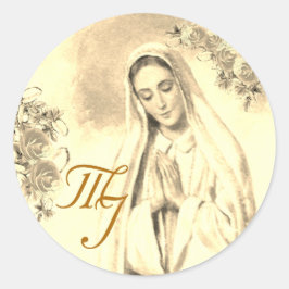 Adesivo Redondo Vinheta